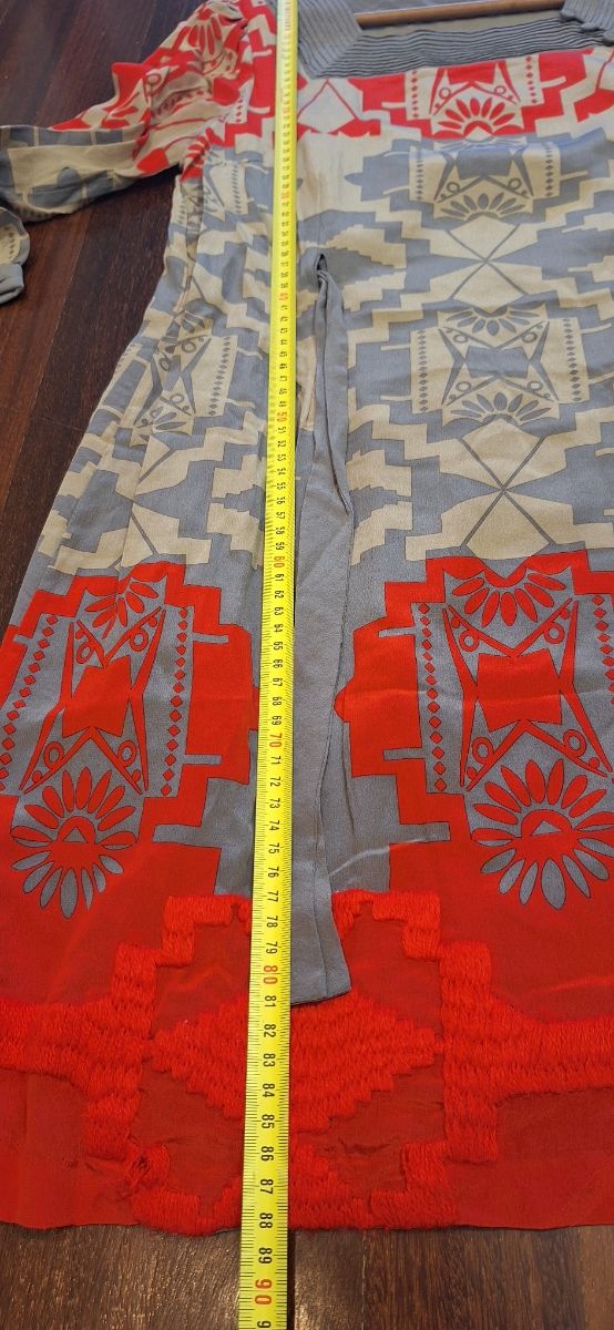 Vestido VAN-DOS estampado geométrico