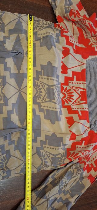 Vestido VAN-DOS estampado geométrico