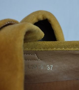 Mocasines plataforma flecos mujer T.37