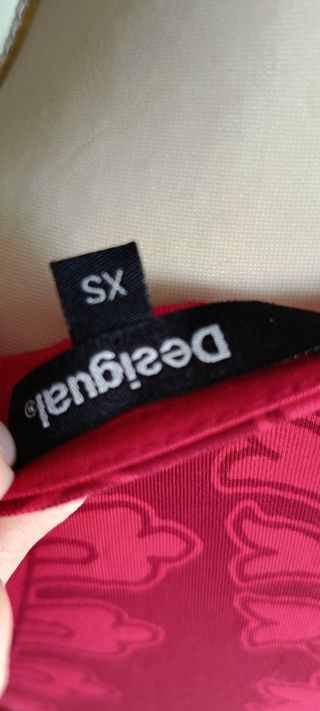 Abito Desigual rosso taglia XS