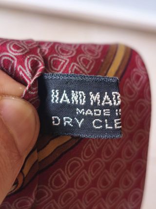 Corbata Celine Seda Roja