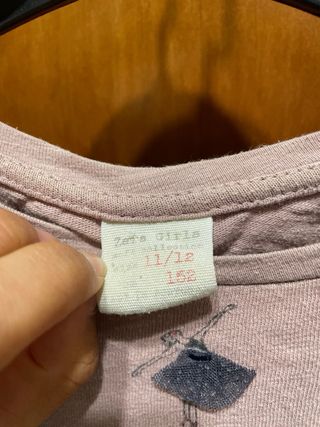 Camiseta niña con bailarinas