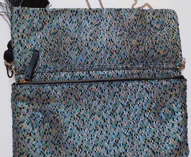 Bolso de fiesta Parfois tela multicolor