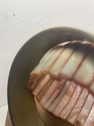 2 braccialetti vintage madreperla e ottone