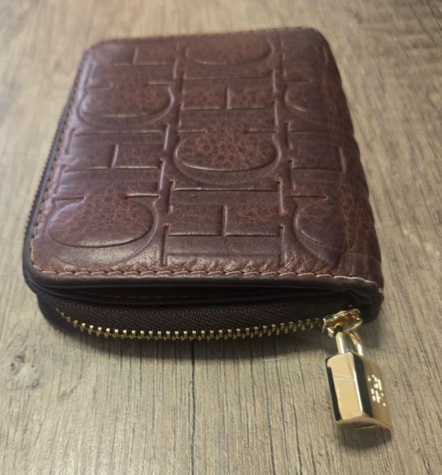 Monedero Piel CH Carolina Herrera Marrón