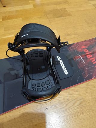 Tabla Snowboard con Anclajes y Botas