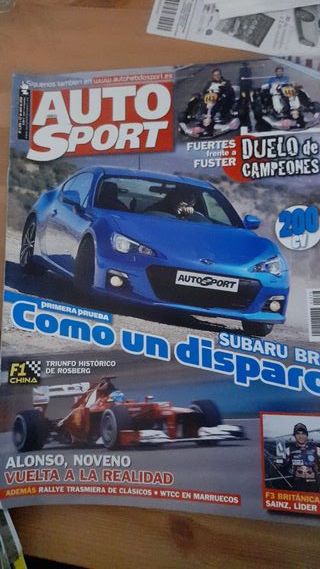 Revista Auto Hebdo Sport año 2012
