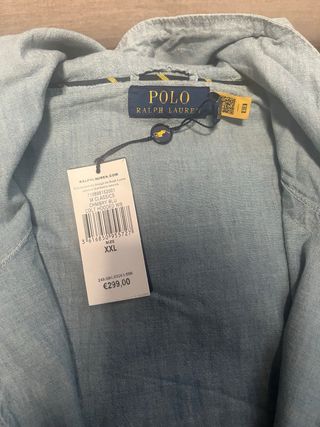 Cazadora Ralph Lauren azul sin estrenar