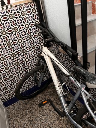 Bicicleta Lapierre blanca 7 velocidades