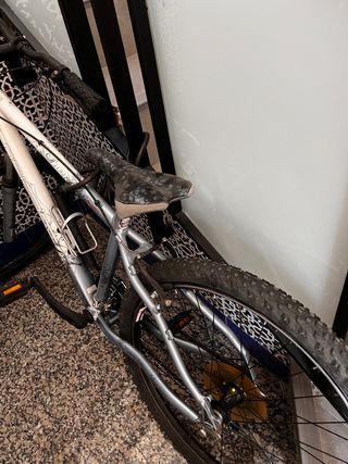 Bicicleta Lapierre blanca 7 velocidades