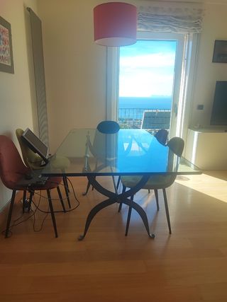 Tavolo in cristallo 2m x 1m