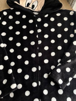 Pijama Entero Mickey Mouse Lunares Talla M