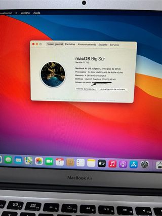 MacBook Air 13” Plata