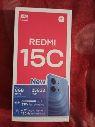 Redmi 15C 256GB negro