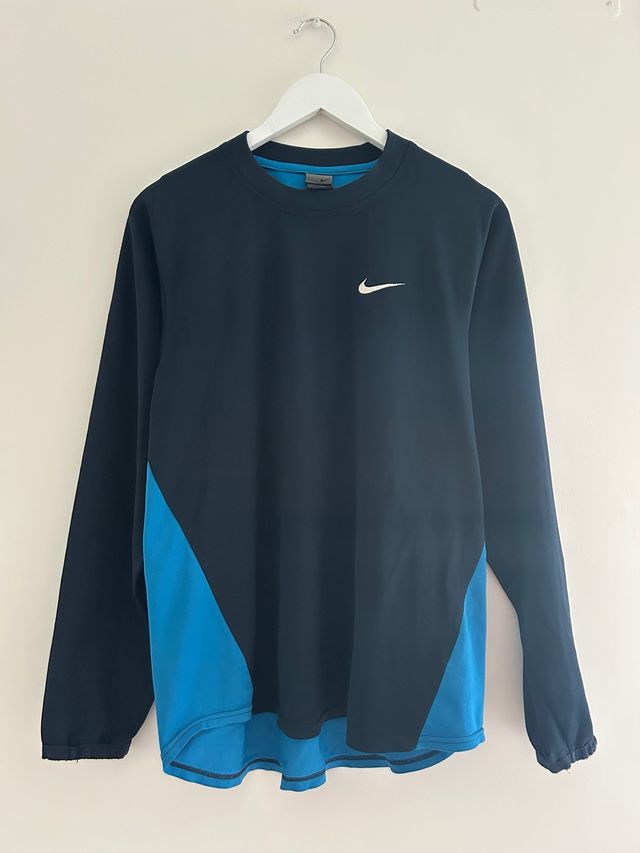 Camiseta deportiva Nike vintage azul