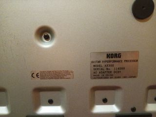 Pedalera Guitarra Korg AX30G