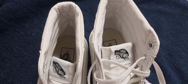 Zapatillas VANS Botines Blancas Talla [Talla]