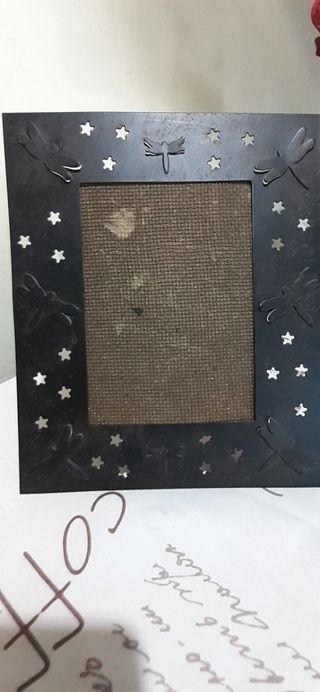 Cornice portafoto in ferro battuto etnico chic