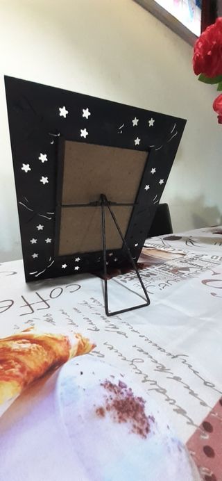 Cornice portafoto in ferro battuto etnico chic