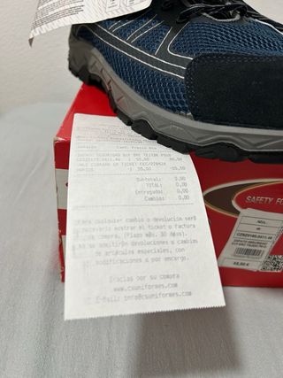 Zapatos de seguridad Cofra Hombre Talla 46