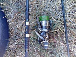 2 cañas Grauvell / Vega barbon 3,90m Carretes