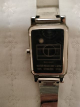Reloj Tommy Hilfiger Mujer Plata y Negro