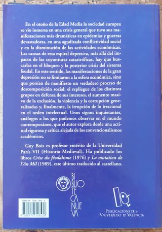 La gran depresión medieval: siglos XIV-XV: El p...