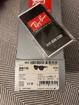 Gafas de Sol Ray-Ban Negras