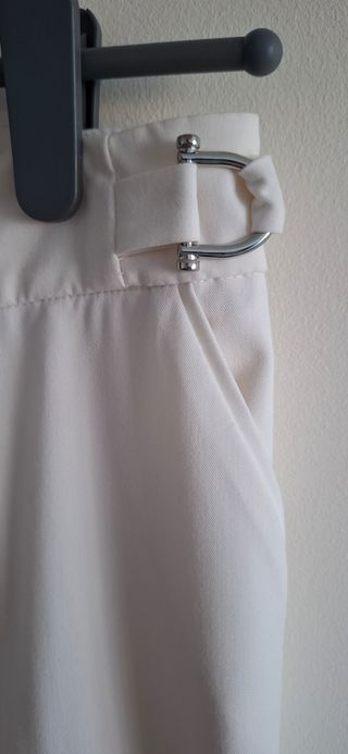 Pantalón Mango Blanco. 