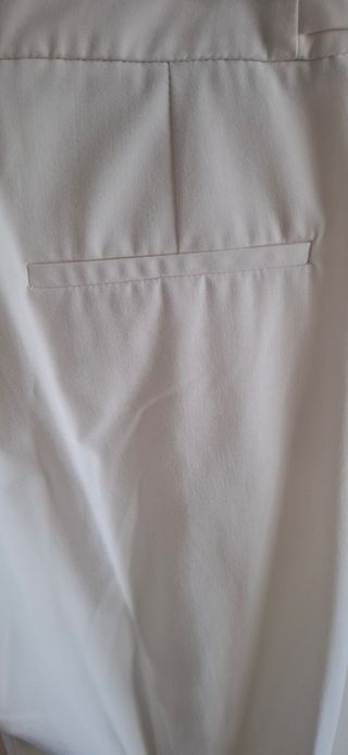 Pantalón Mango Blanco. 