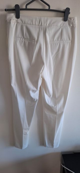 Pantalón Mango Blanco. 