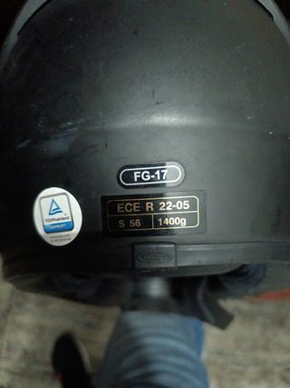 Casco de moto HJC negro