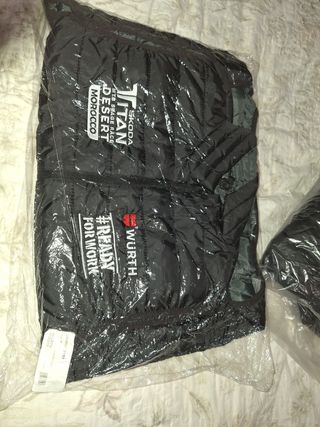 Chaleco Negro Wurth Titan Desert Marruecos Talla M