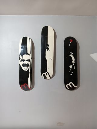 Tablas Skate AerosolArt Stencil Art