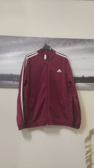 Chaqueta Adidas burdeos