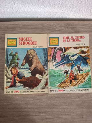 Confezione da 4 libri di avventura classici.
