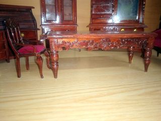 Muebles Miniatura Casa Muñecas Madera Vintage