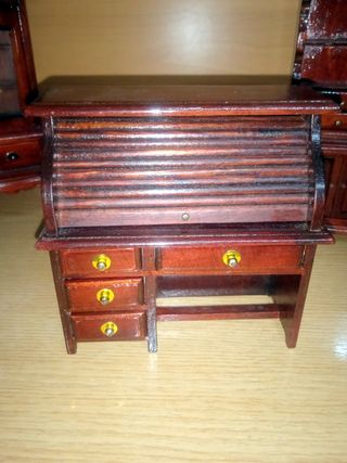 Muebles Miniatura Casa Muñecas Madera Vintage
