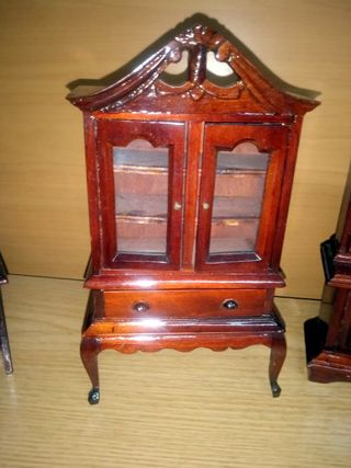 Muebles Miniatura Casa Muñecas Madera Vintage