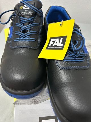Zapatos de seguridad FAL IR10 Negro/Azul