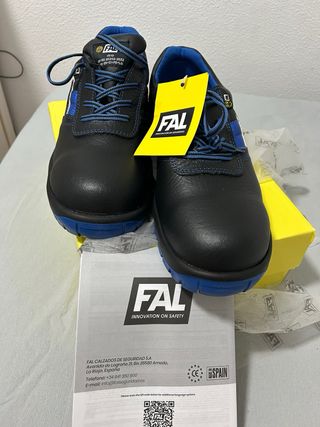 Zapatos de seguridad FAL IR10 Negro/Azul