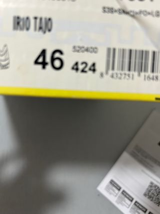 Zapatos de seguridad FAL IR10 Negro/Azul