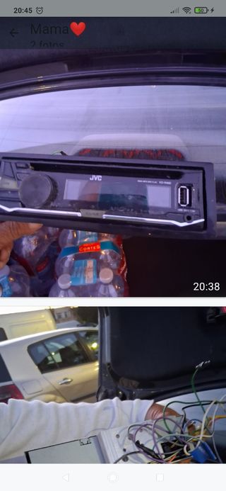 Casé DVD coche JVC