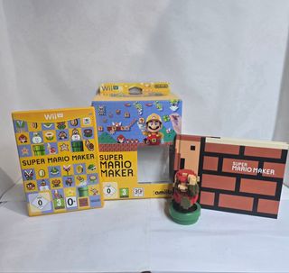 Super Mario Maker Wii U + Amiibo