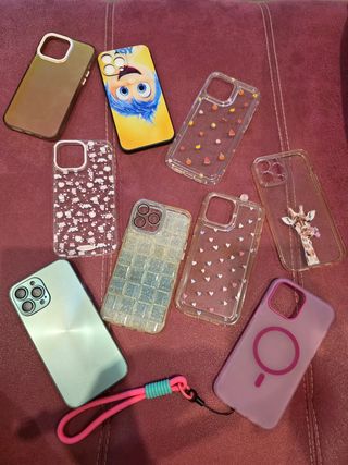 Lote Fundas iPhone 13 Pro Max