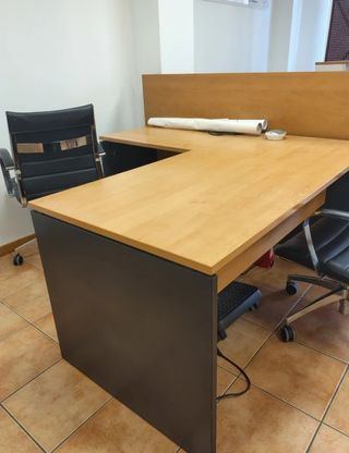 Lote Muebles Oficina Madera
