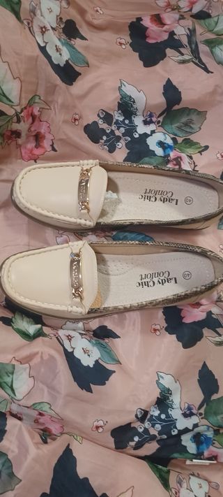 Zapatos planos Lady Chic Confort talla 40