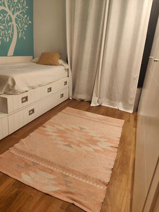 Alfombra juvenil estilo boho chic