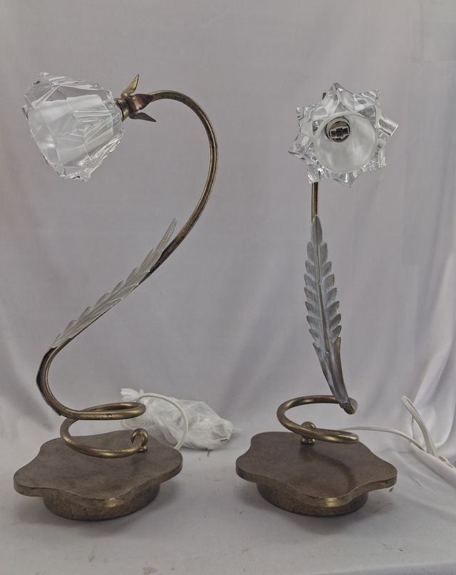 Pareja Lámparas Vintage Art Déco