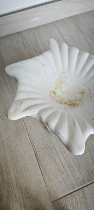 Alzata Gesso Shabby Chic Conchiglia